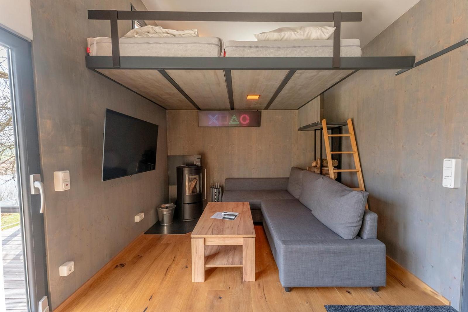 فيلا Tinyhousebeidresden 3 Fuer 2 - 7 Personen, Naehe Saechsische Schweiz, Dresden, Mit Badeteich Großharthau المظهر الخارجي الصورة