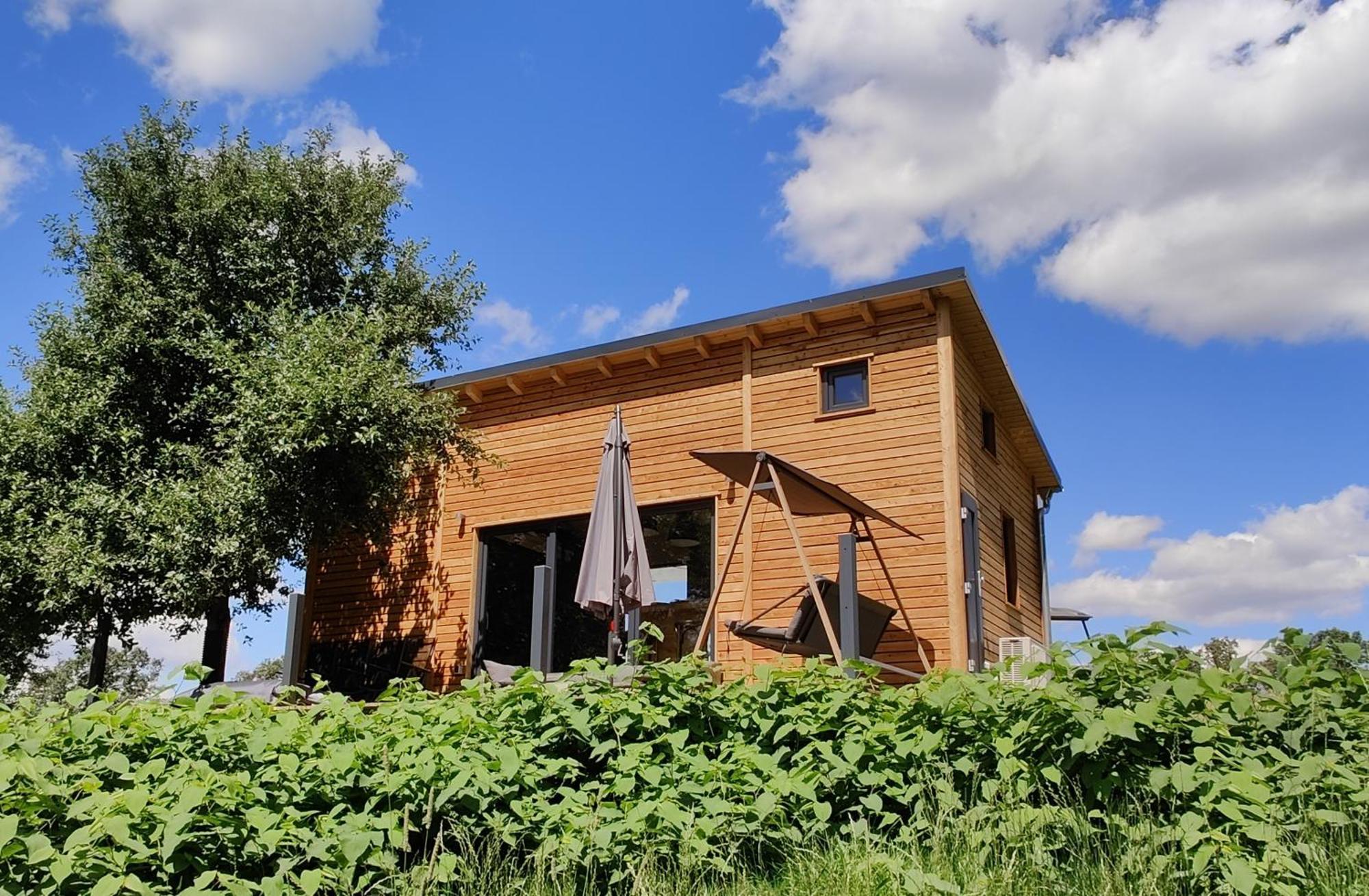 فيلا Tinyhousebeidresden 3 Fuer 2 - 7 Personen, Naehe Saechsische Schweiz, Dresden, Mit Badeteich Großharthau المظهر الخارجي الصورة